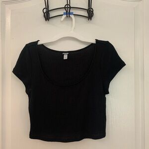 Thin black shirt